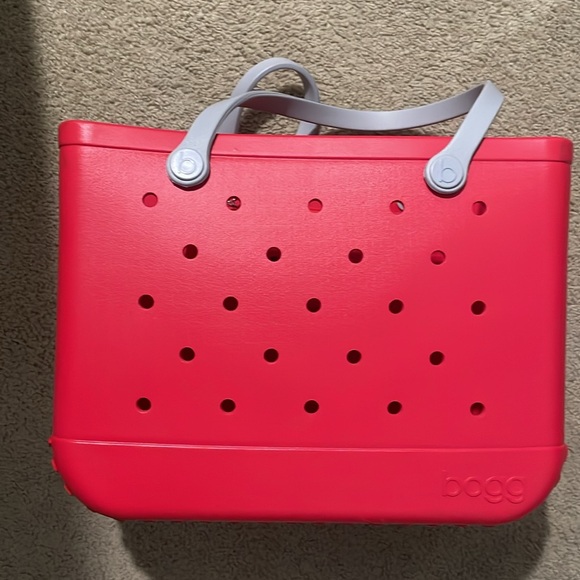 Red Tote Bag, Bogg Target Bag RED - Picture 3 of 9